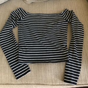 A&F off shoulder top